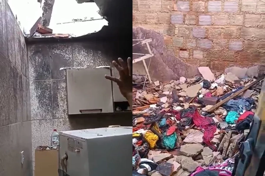 Incêndio atinge casa da família de Gonzaga Lu
