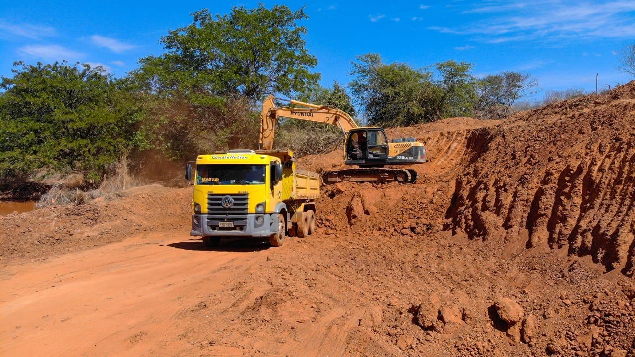 Obras em andamento