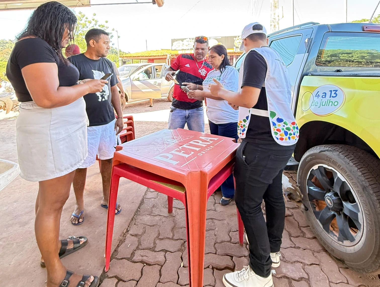 Comunidade da Cacimba Velha se mobilizou para garantir obras de asfaltamento de uma rua importante