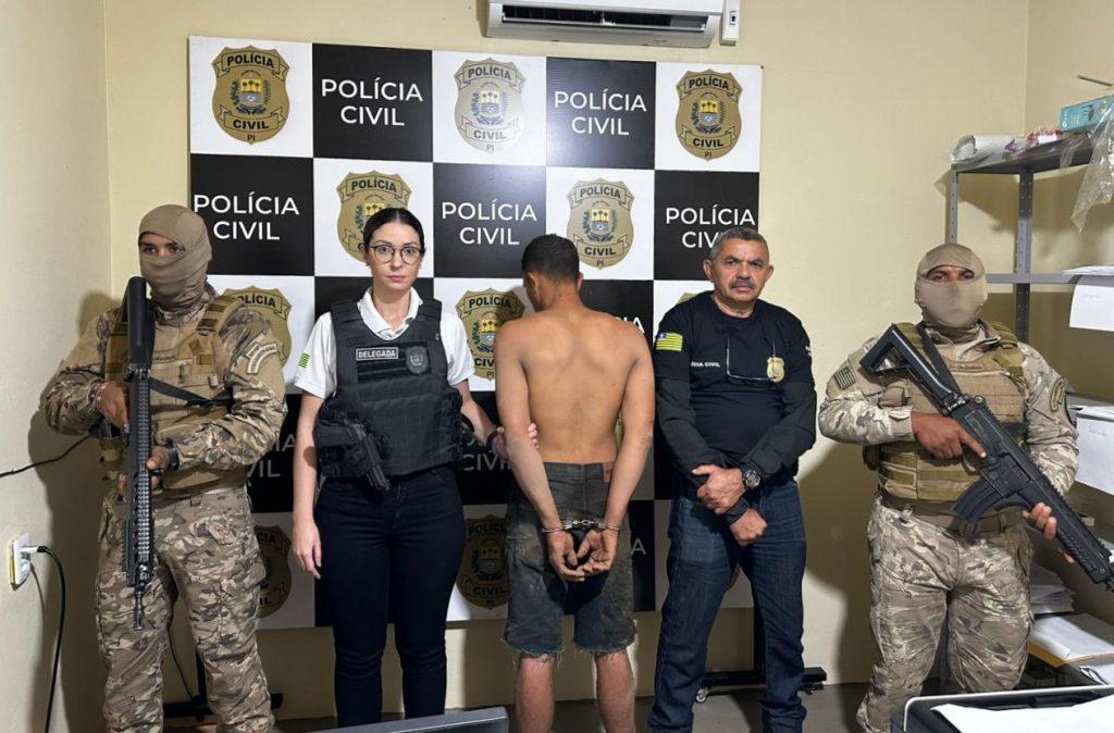 Daniel da Silva Barros, preso em Nazária