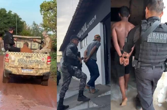 Suspeitos de integrar organização criminosa são presos no Norte do Piauí