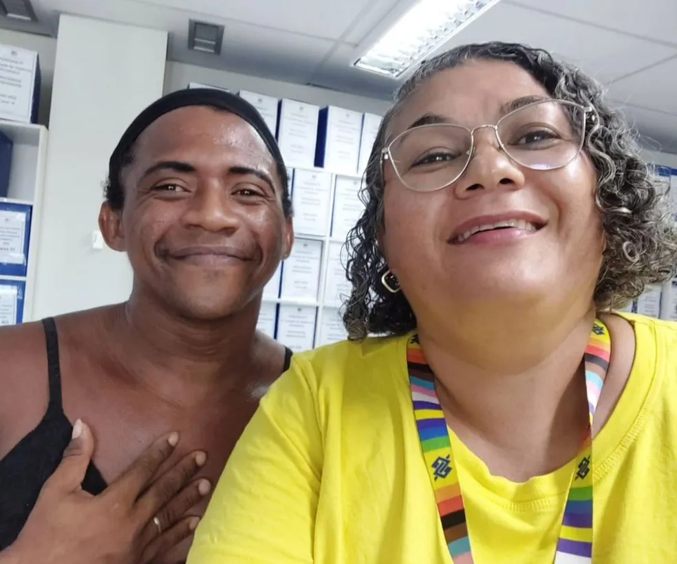 Paloma Silva e Marinalva Santana