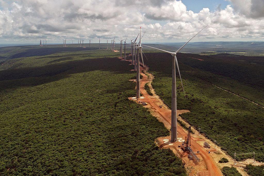 Parque Lagoa dos Ventos, maior complexo eólico do Brasil, está no Piauí