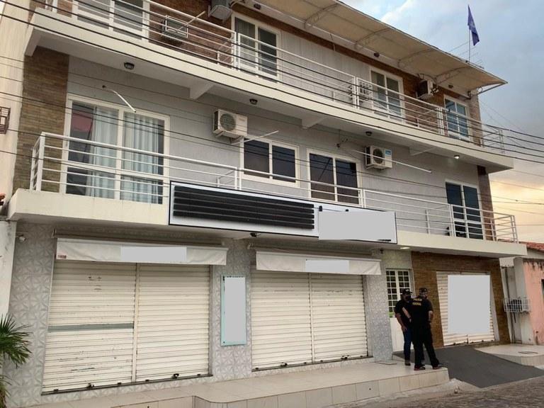 Polícia Federal durante operação em Barras