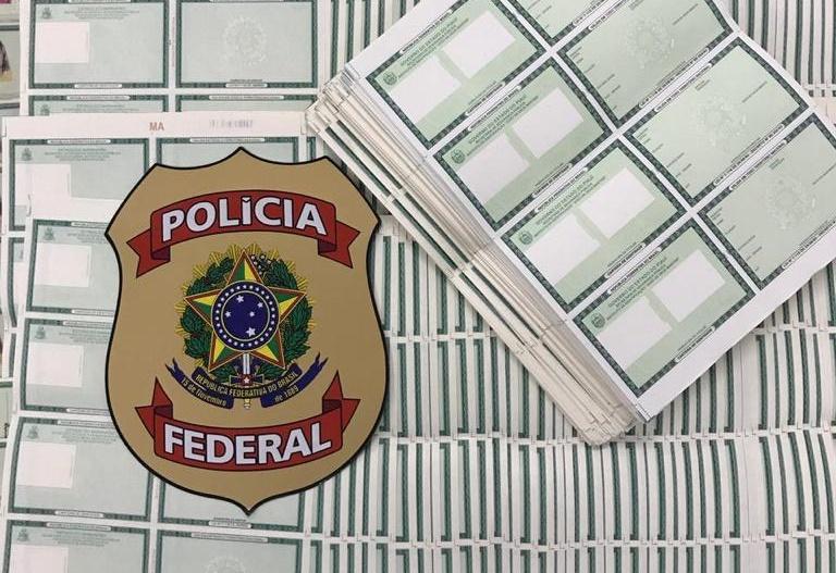 RGs em branco estavam sendo desviados para falsificação de documentos