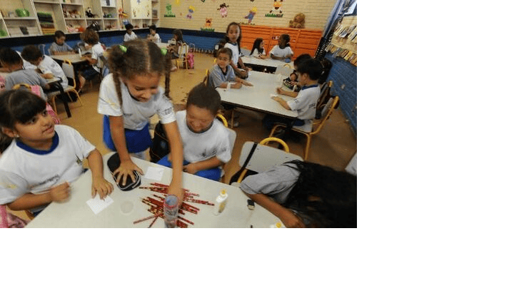 Crianças na escola