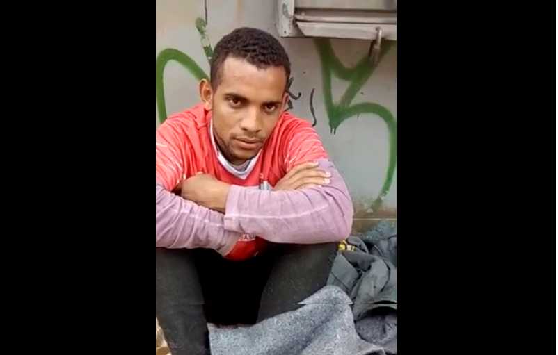 Piauiense pede ajuda para voltar ao Piauí