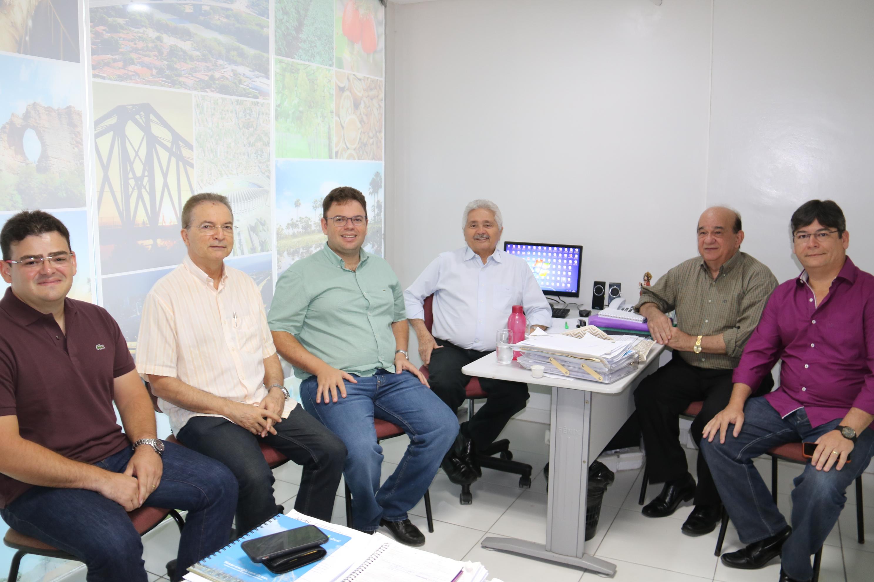 Reunião com o senador Elmano Ferrer