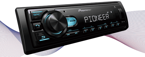 Pioneer lança MVH-145BR com Bluetooth 5.4 e entrada USB frontal