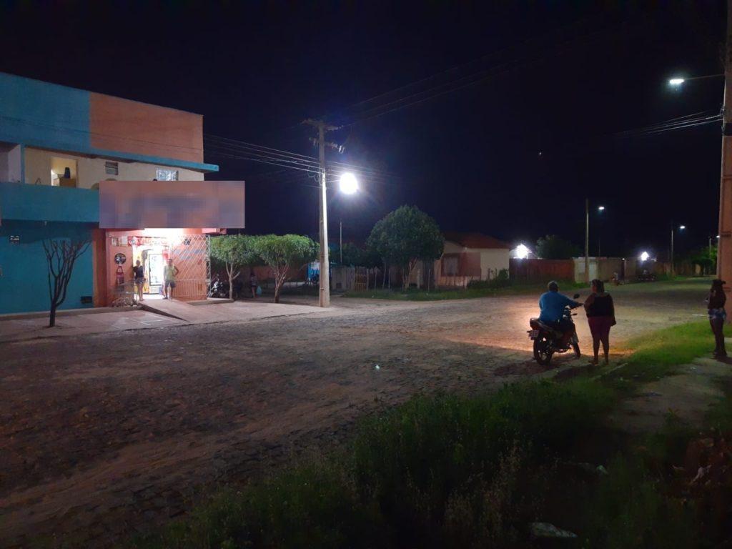 Avenida principal do Parque Recreio onde ocorreu o acidente
