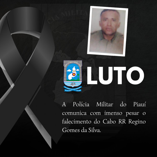 Nota de pesar da Polícia Militar do Piauí