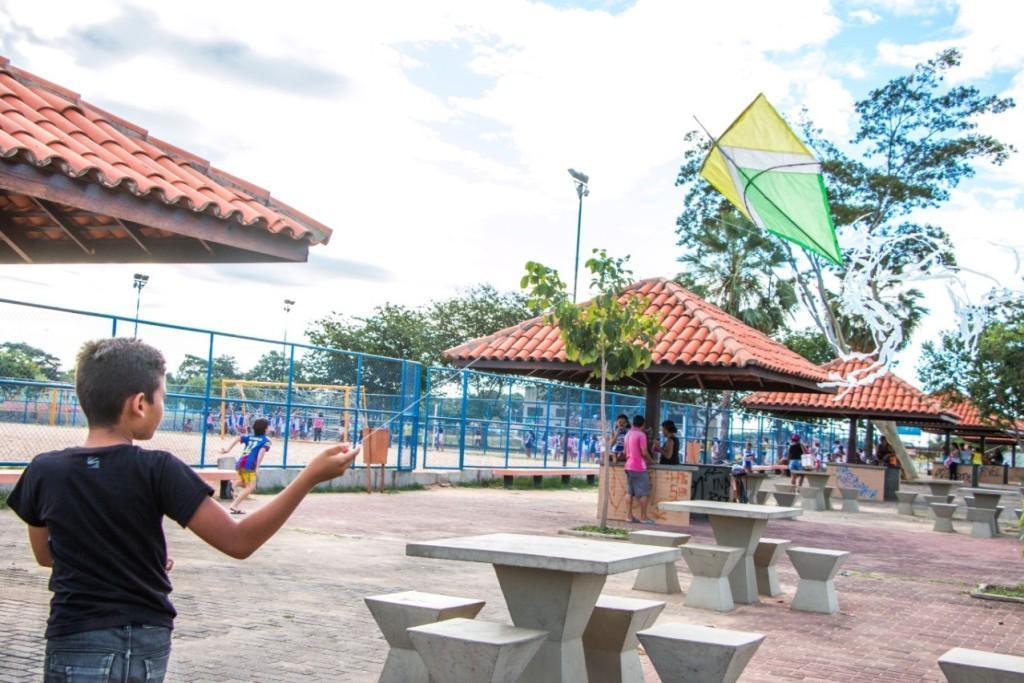 Diversão no Parque Lagoas do Norte