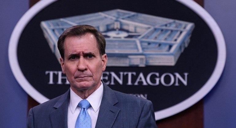 Porta voz do pentagono John Kirby