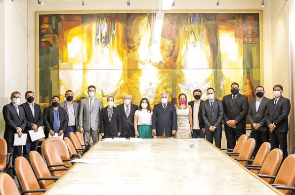 Solenidade de posse do novo secretariado