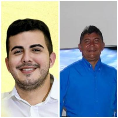 Prefeito Lucas Moraes e dono Portal O Águia, Ernande Oliveira Sousa