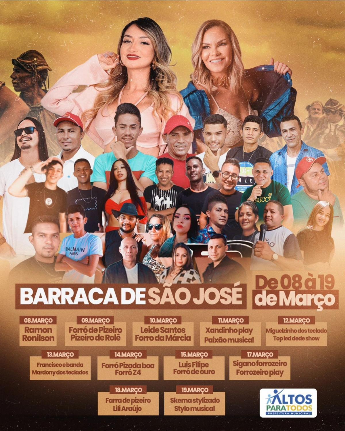 Programação do evento