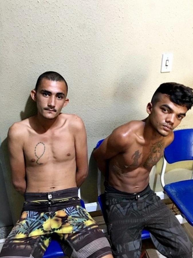 Dupla capturada pela Polícia em São José do Piauí