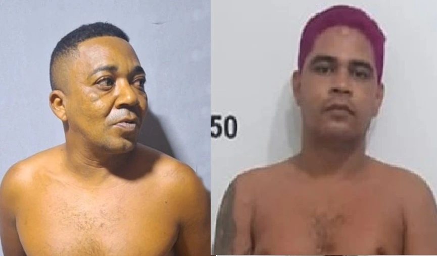 Raifran e Careca, presos pelo DHPP