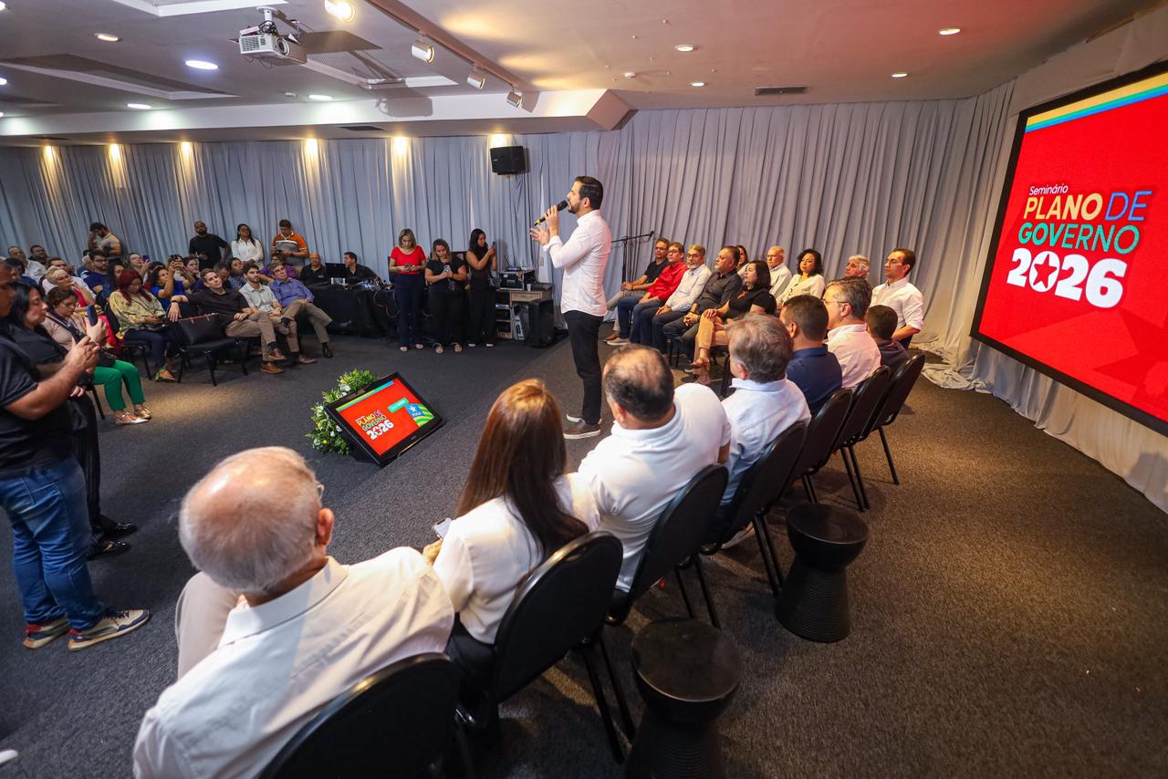 Saúde foi o tema do primeiro seminário do Plano de Governo 2026 do governador Rafael Fonteles