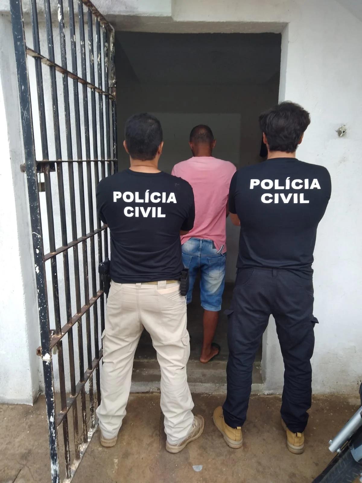 Prisão do suspeito