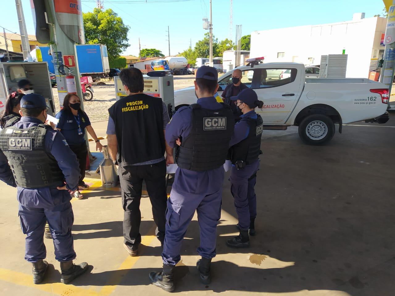 Procon no Piauí realizou a Operação Petróleo Real