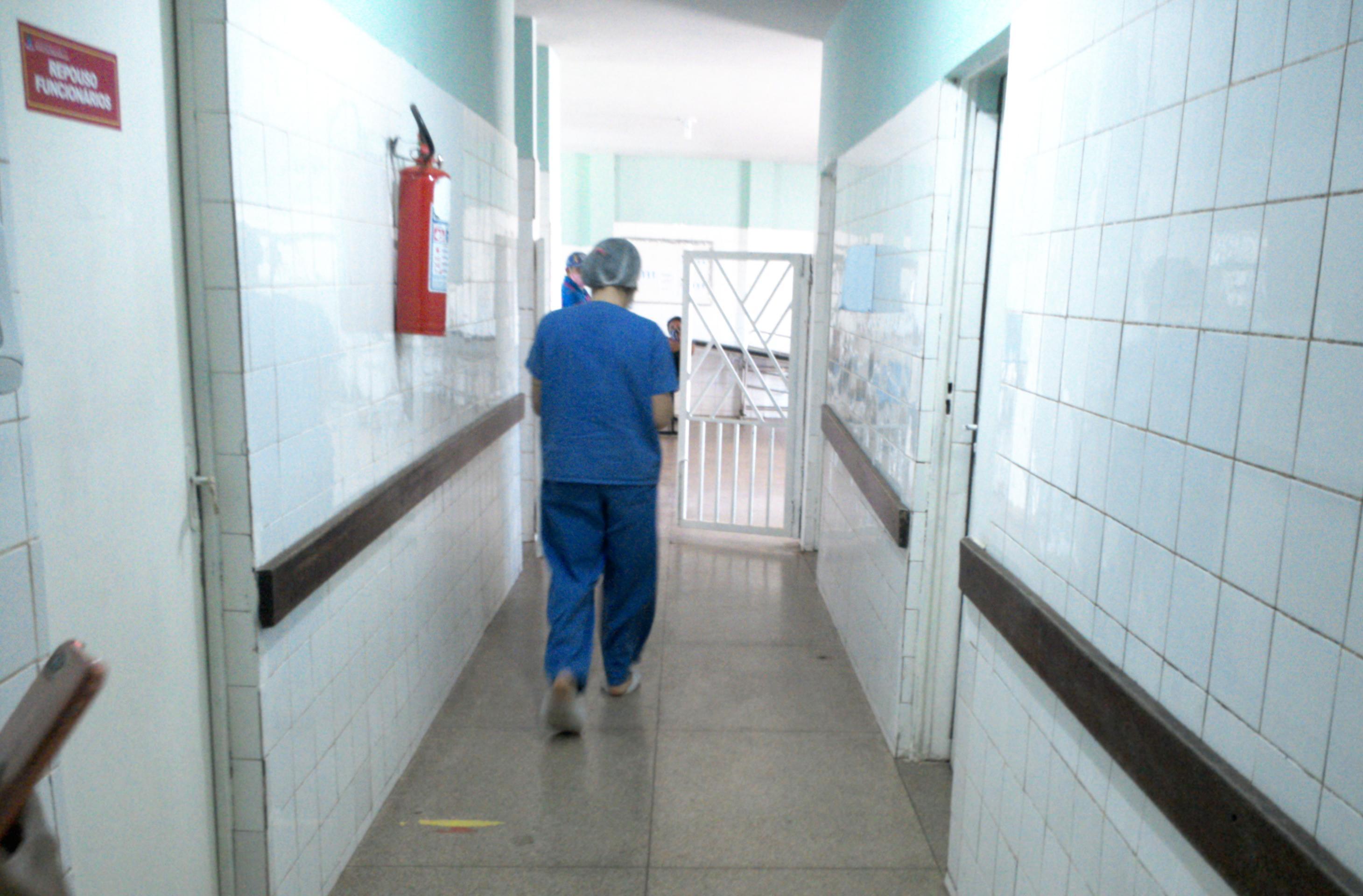 Prof.Hosp.Miguel Alves em Ala Covid sem EPIS