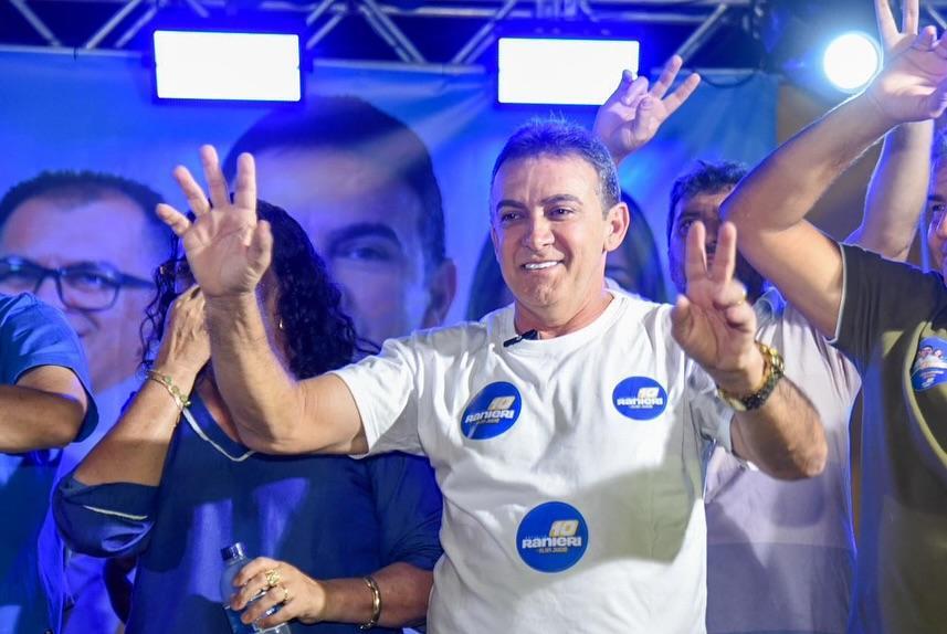 O candidato à prefeito de Brasileira, Ranieri Mazzille