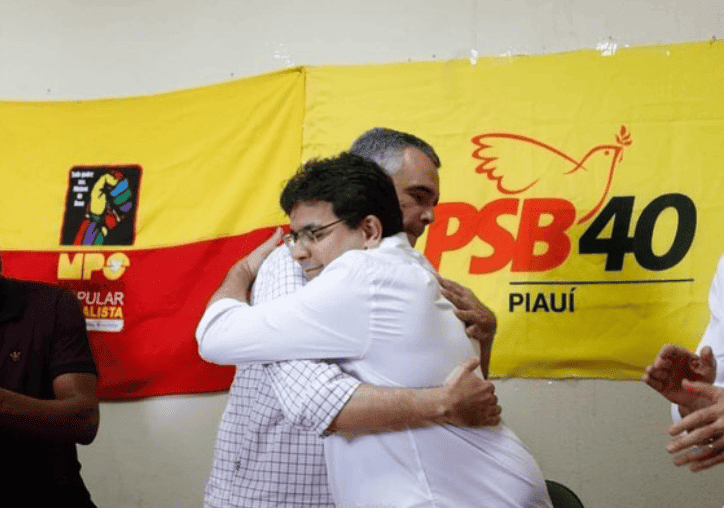 Rafael Fonteles e Washington Bonfim selam parceria