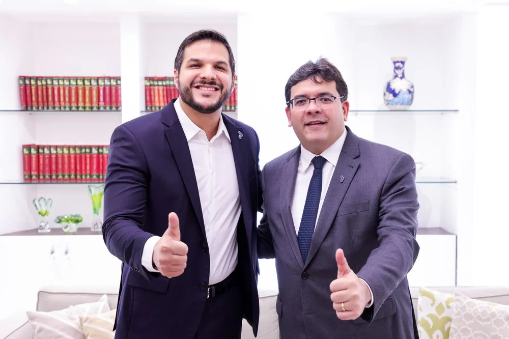 Rafael Fonteles e Washington Bandeira