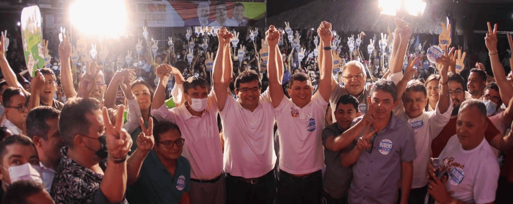Rafael Fonteles e Wellington Dias participam de lançamento da pré-candidatura de Rubens Pereira