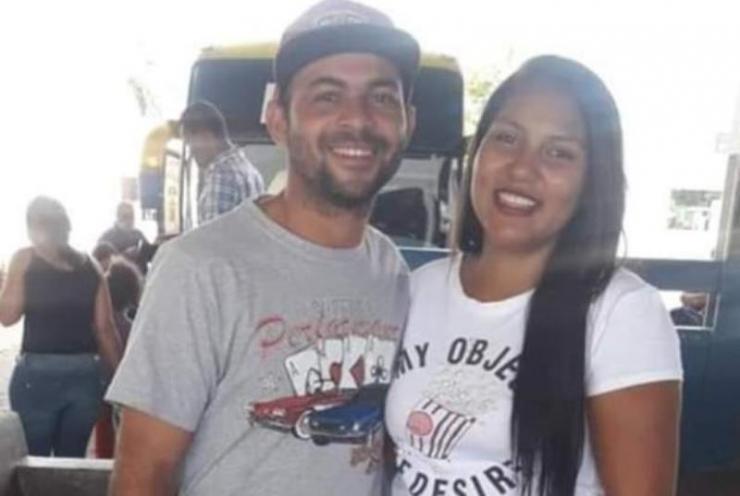 Rayambersson Borges e a ex-mulher