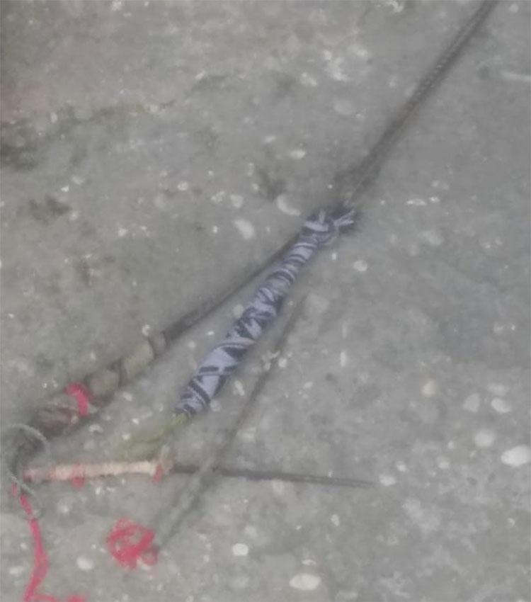 Arma utilizada no crime