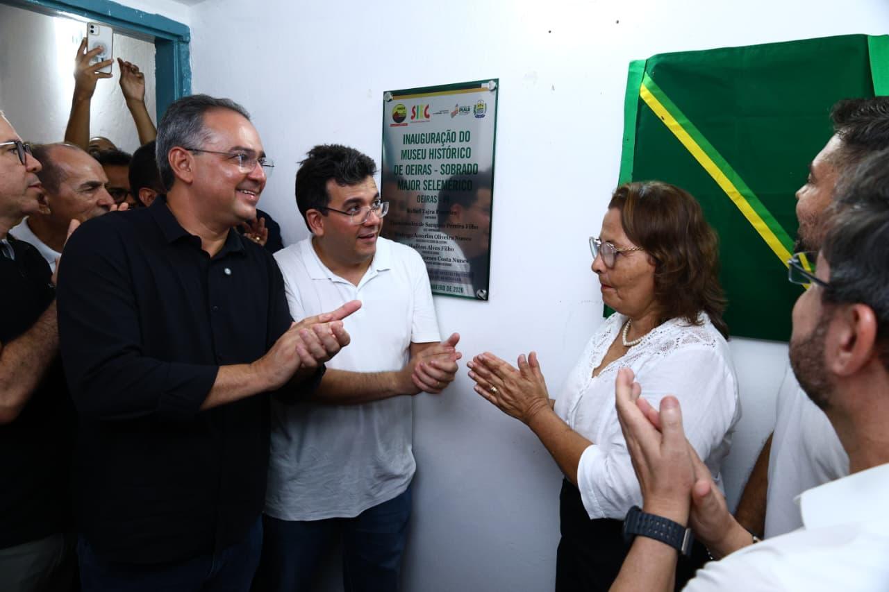 Rafael Fonteles inaugura Museu Histórico em Oeiras