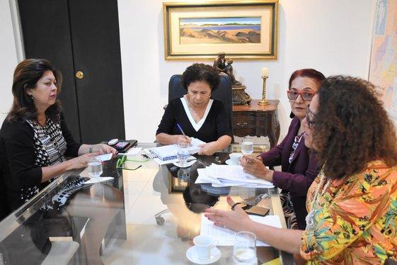 Reunião para definição de ações contra o feminicídio