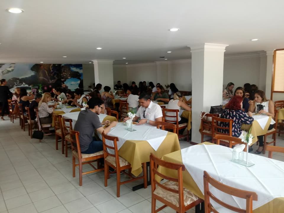 Ângulo do espaço onde será a Feijoada Real