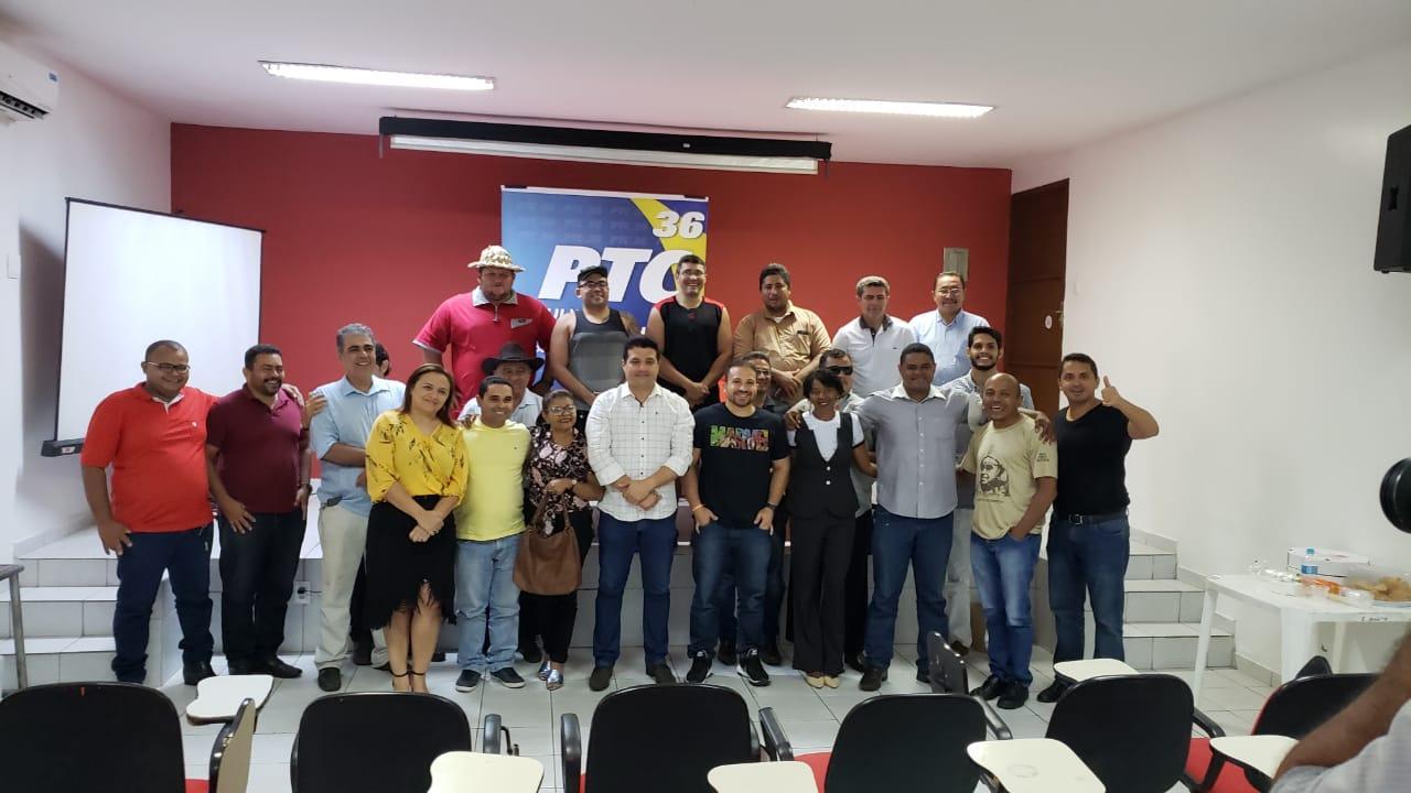 Reunião com lideranças do PTC no auditório da ADUFPI