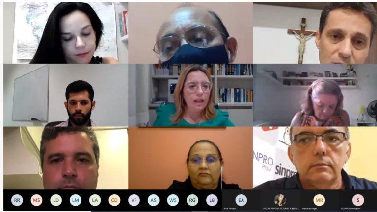 A audiência virtual contou com a participação de representantes de diversos segmentos importantes