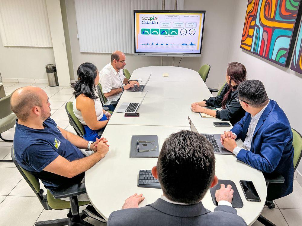 Reunião entre Etipi e Estônia Hub realizada nesta quarta-feira (17)