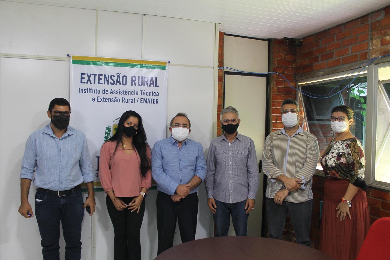 Reunião Expo Caju e Emater