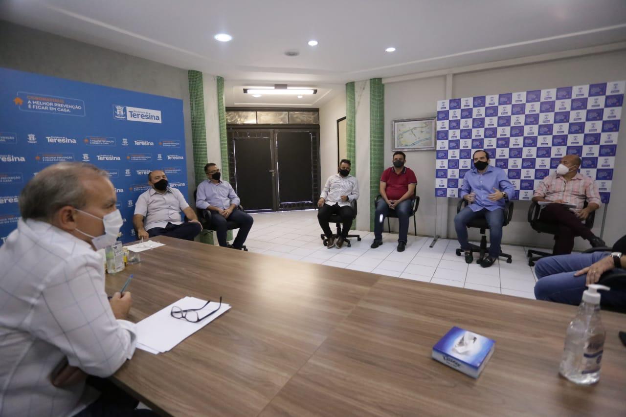 Reunião com o prefeito Firmino