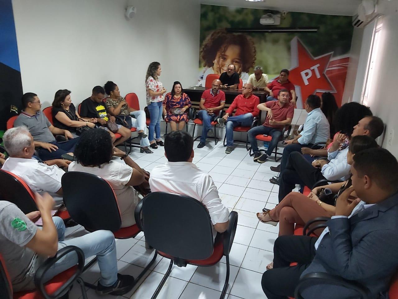 Reunião sede estadual do PT