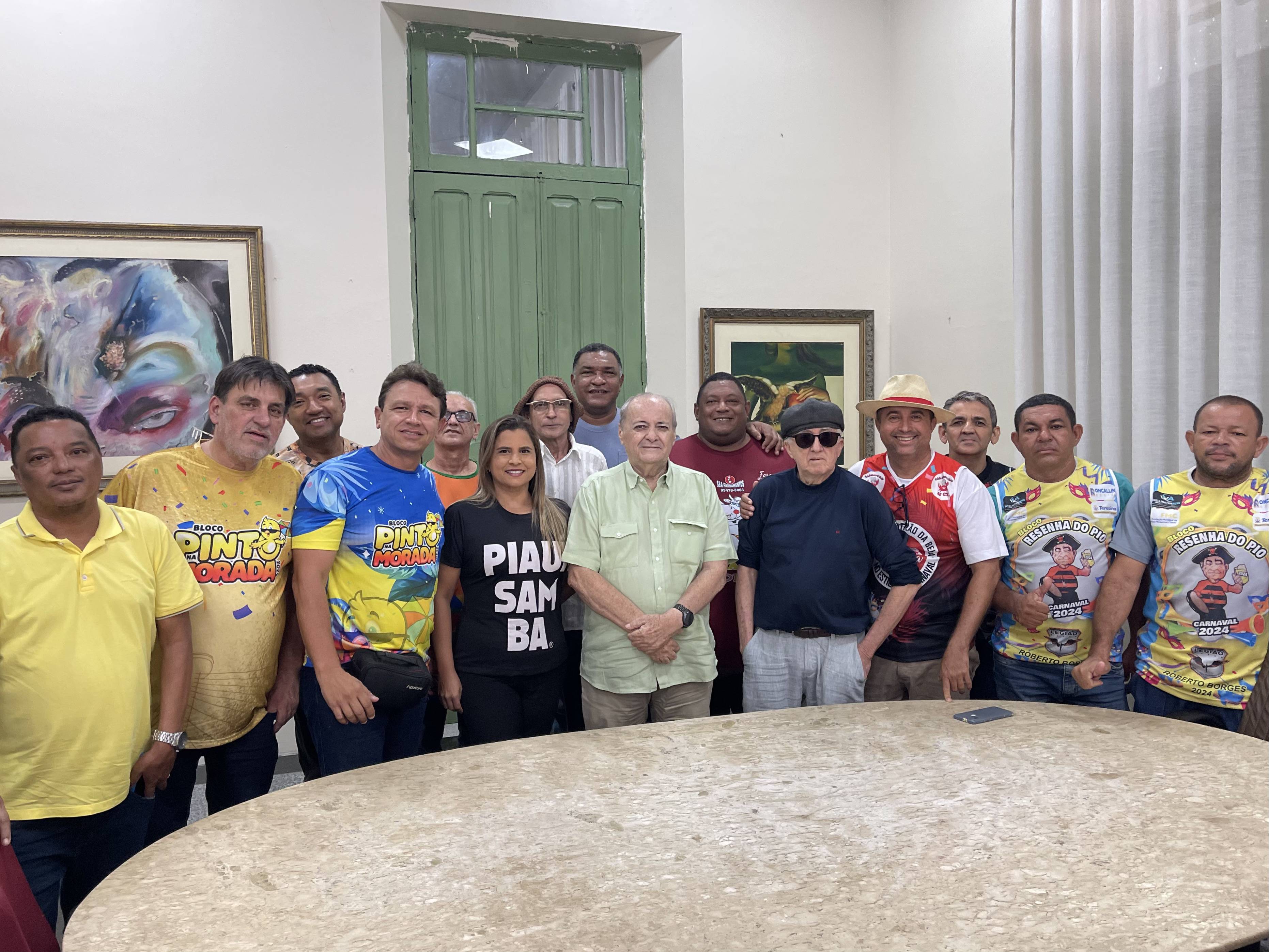 Reunião para definir carnaval em em Teresina