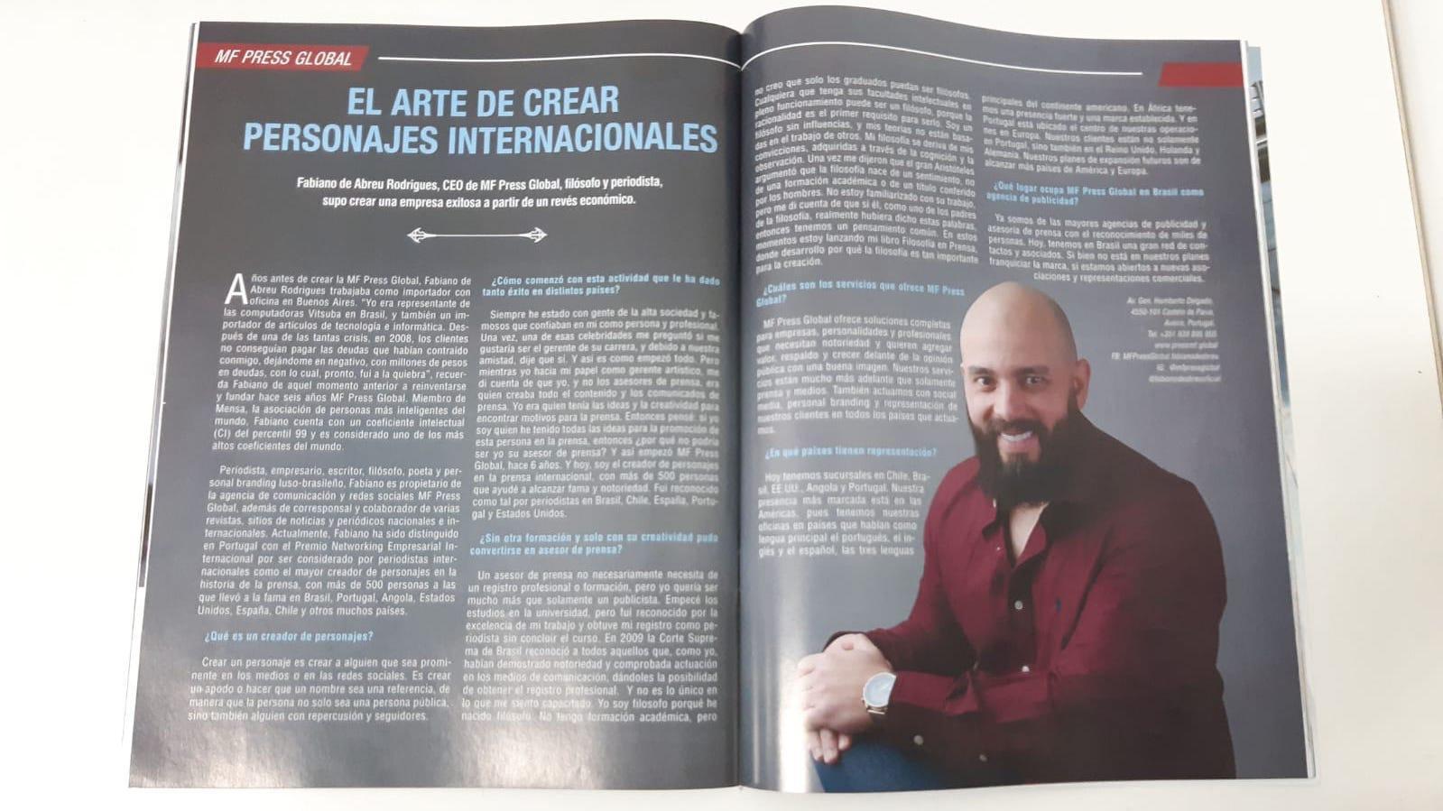 Destaque em revista