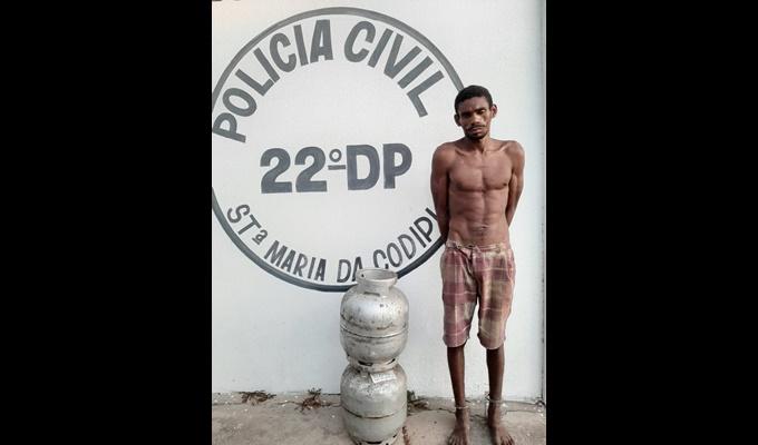 Homem detido