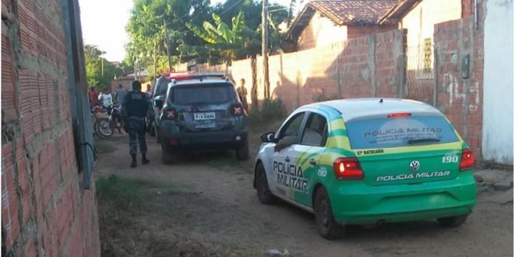 Rua São Bento na Cerâmica Cil, onde o crime aconteceu