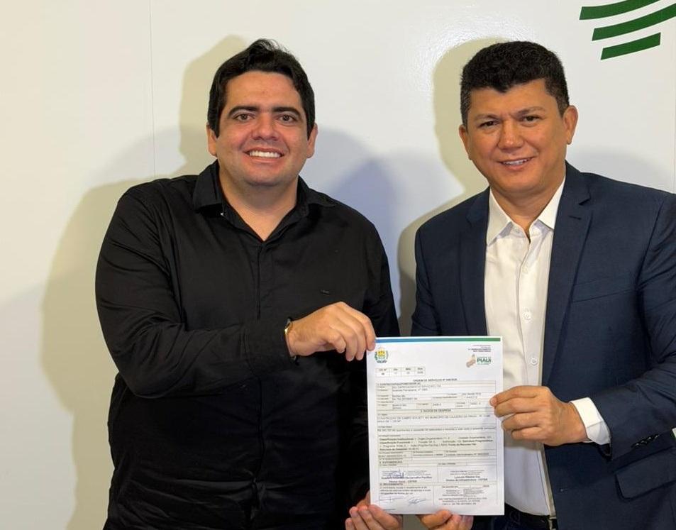O anúncio foi feito nesta quinta-feira (19) pelo deputado estadual Rubens Vieira (PT), ao lado do prefeito Felipe Ribeiro