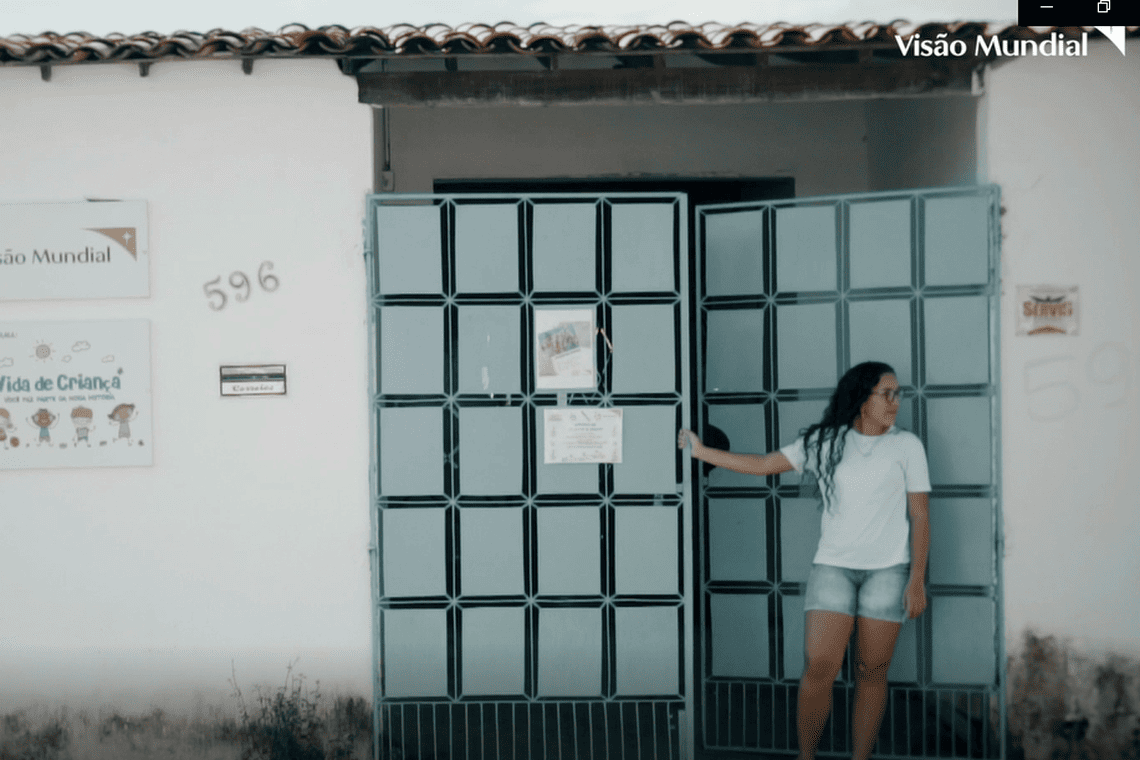 A  estudante  Samila
