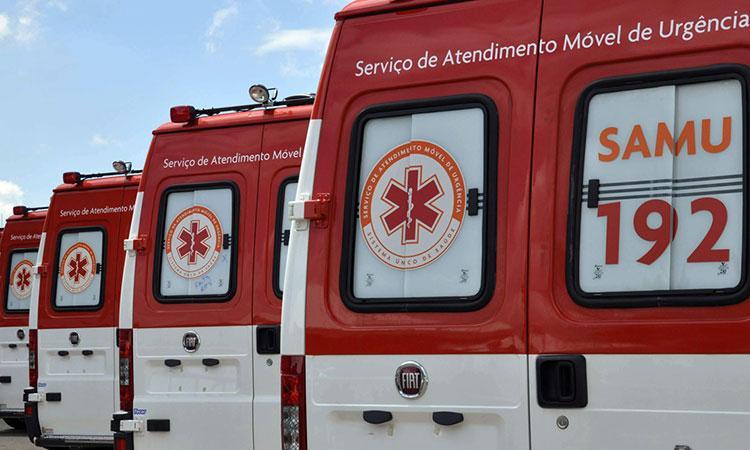 Ambulância do Samu (imagem ilustrativa)