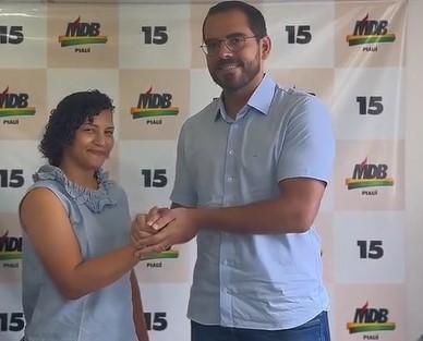 Sarah Meneses filiou-se ao MDB para ingressar na carreira política