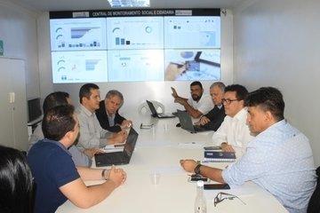 Encontro para tratar do termo de cooperação técnica